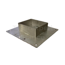 Support de montage universel au sol 20 x 20 x 4 cm SUP4D20
