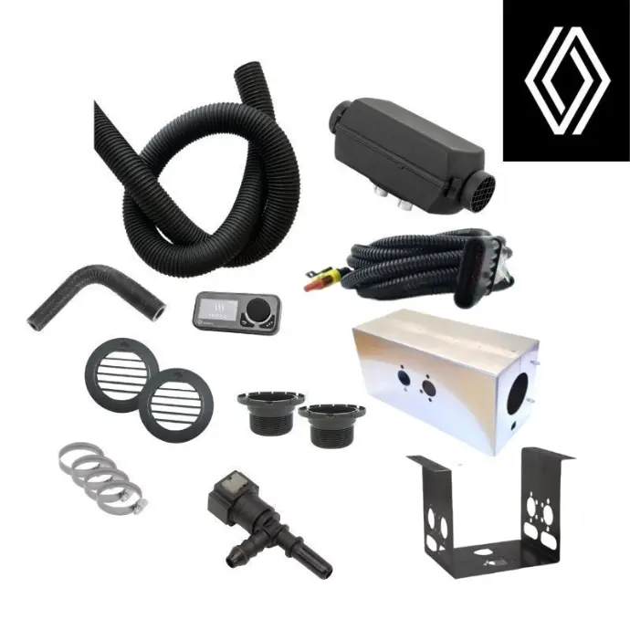 Kit chauffage Renault Trafic - montage extérieur