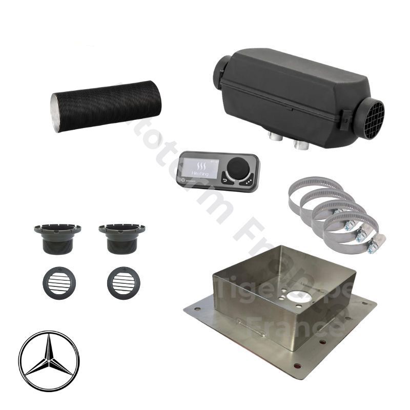 Kit chauffage Mercedes Sprinter L1H1/L2H2 - montage intérieur