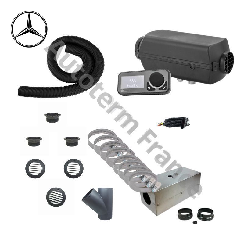 Kit chauffage Mercedes Sprinter L3H3 - L4H3 - montage extérieur