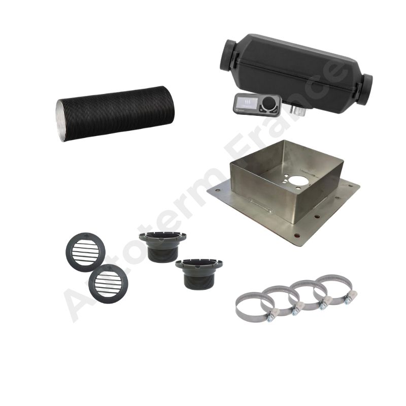 Kit Peugeot Boxer, Fiat Ducato, Citroën jumper, Opel movano L1H1/L2H2 - montage intérieur