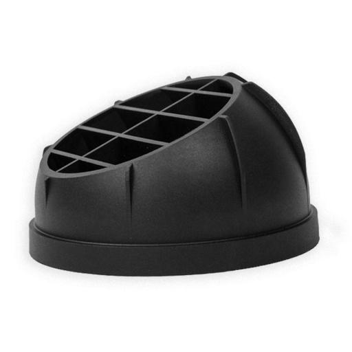 Grille d’air semi-circulaire Ø 60 mm 