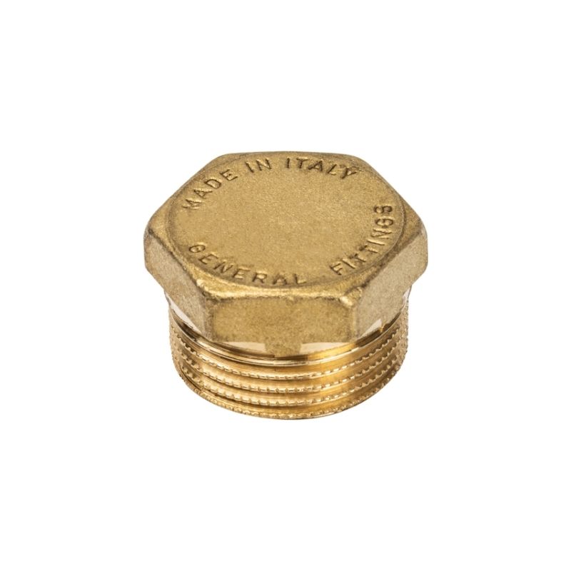 Bouchon en laiton pour vase d'expansion 1/2''