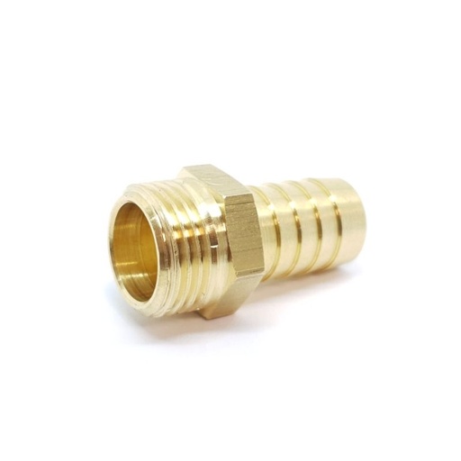 [AT0063] Adaptateur de tuyau en laiton 1/2'' Ø 16 mm