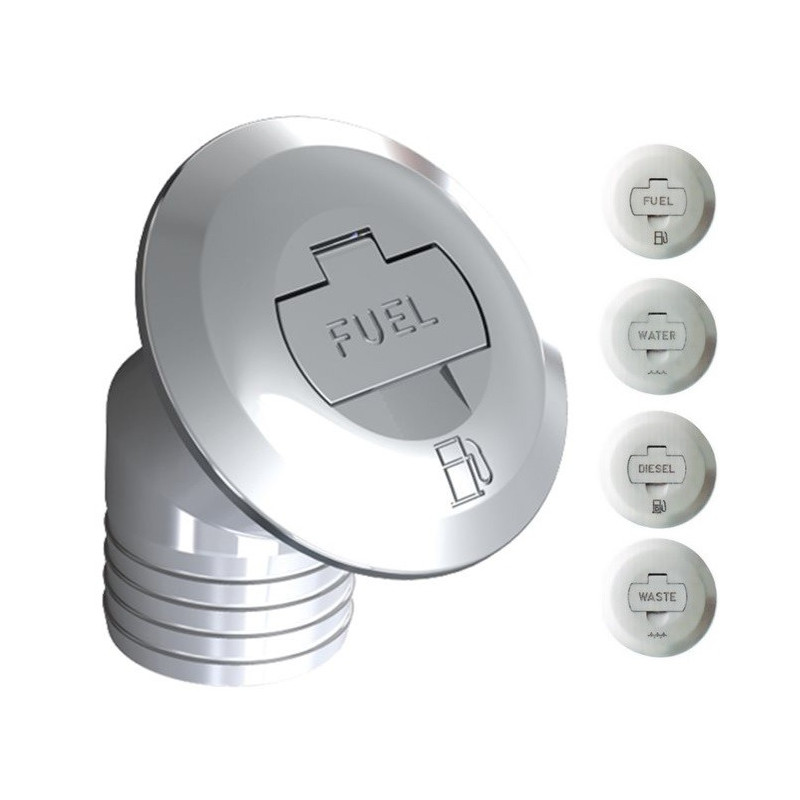 [20.668.08] Nable Fuel incliné 30° Ø 38 mm avec clé